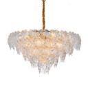 Ritz - Glass Maple Chandelier